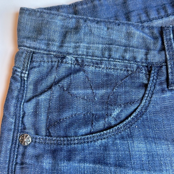 Habitual women’s jeans distressed straight to wide leg lightweight size 29 - Picture 5 of 12